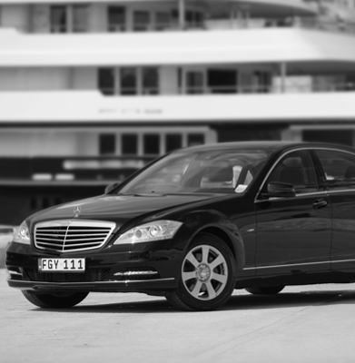Chauffeur driven transport serving yachts and marinas in Malta